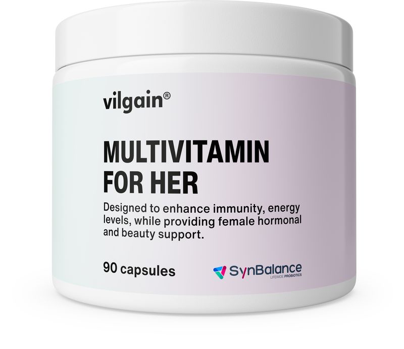 Levně Vilgain Multivitamin pro ženy – 90 kapslí