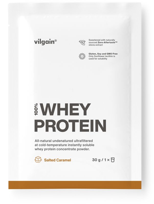 Vilgain Whey Protein slaný karamel 30 g Obrázek