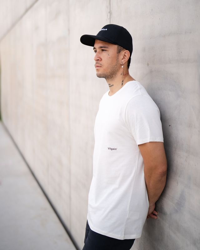 Vilgain Athletic Cut Organic Tee S off white Obrázek