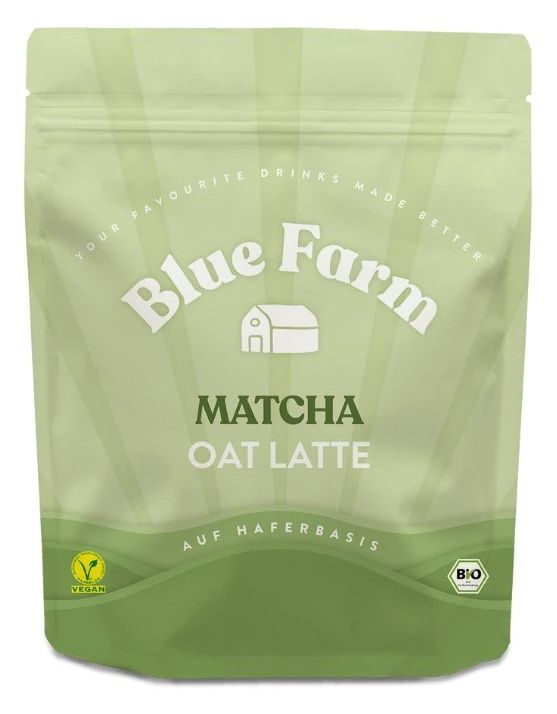 Blue Farm Ovsené matcha latte BIO – 300 g