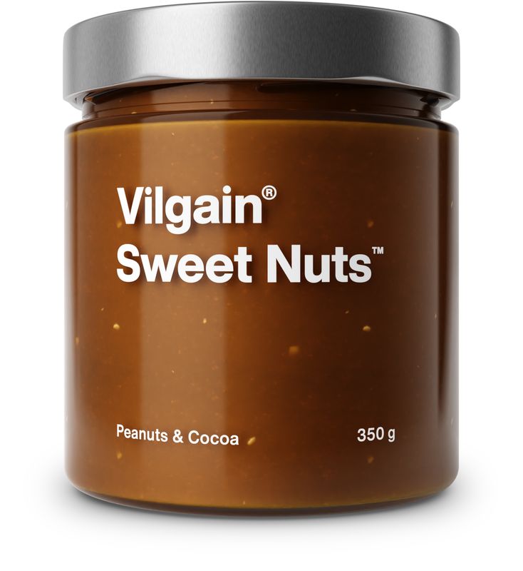 Vilgain Sweet Nuts Arašídy s kakaem 350 g Obrázek
