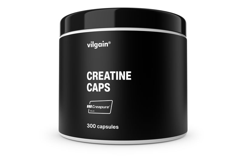 Vilgain Kreatin Creapure® – 300 kapslí Obrázek