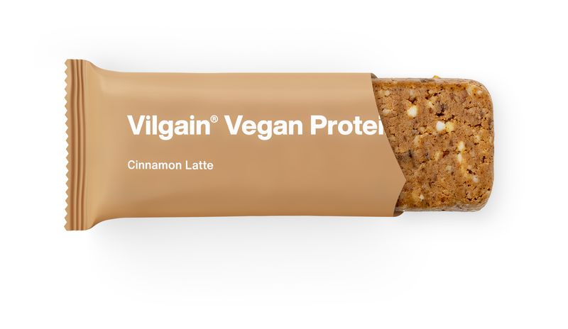 Vilgain Vegan Protein Bar skořicové latté 50 g Obrázek