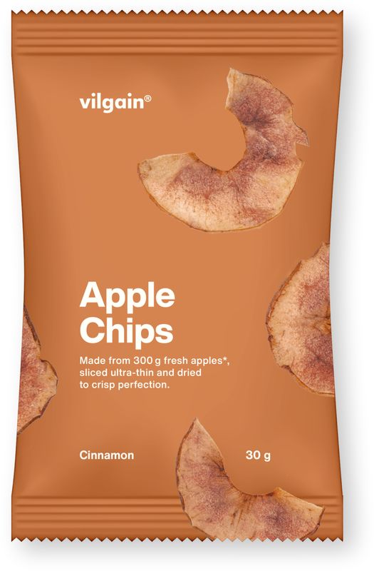 Vilgain Jablečné chipsy – skořice 30 g