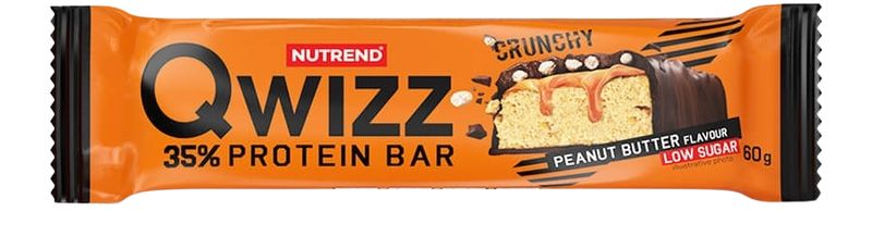 Nutrend Qwizz Protein Bar – arašidové maslo 60 g