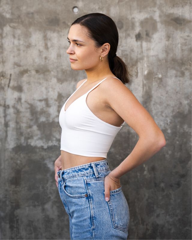 Vilgain Cotton Bralette II M off white Obrázek