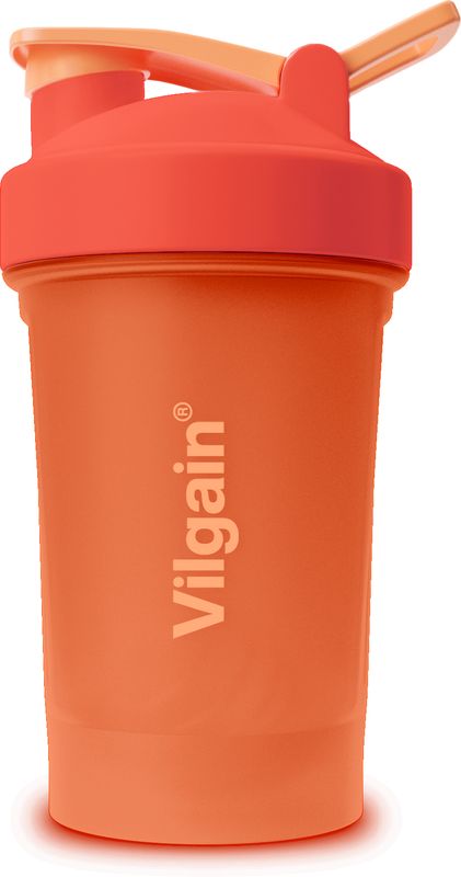 Vilgain Shaker Pro coral 400 ml Obrázek