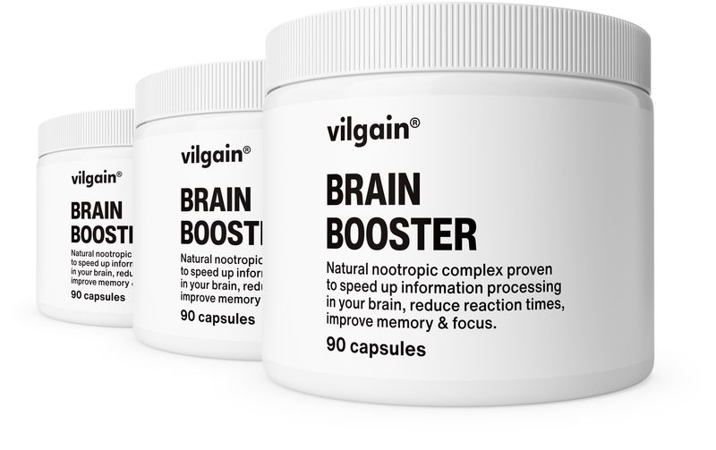 Vilgain Brain Booster – 3× 90 kapslí