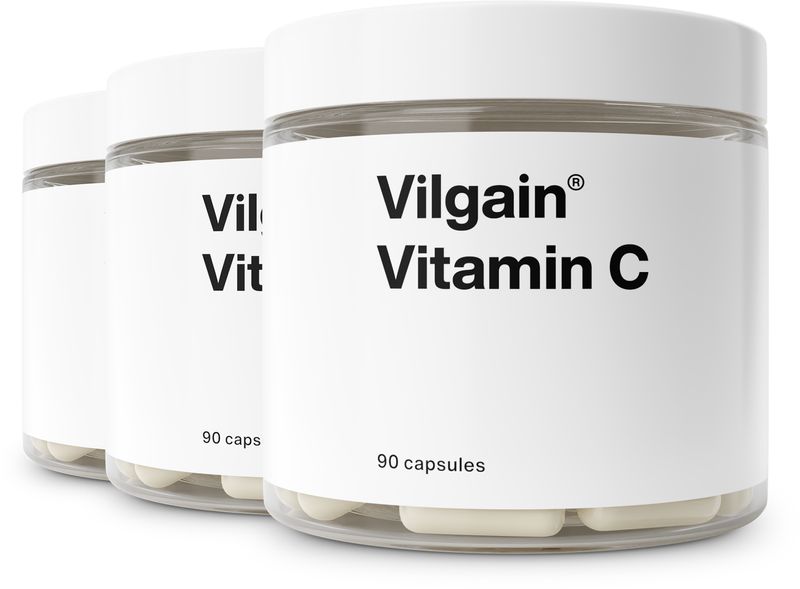 Vilgain Vitamin C –  3× 90 kapslí