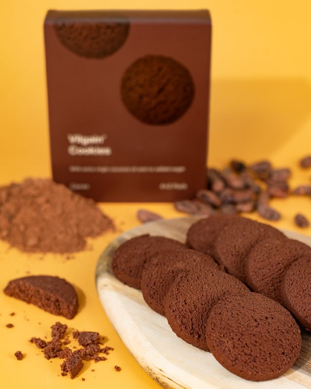 Vilgain Cookies BIO kakao 135 g (4 x 2 sušenky) Obrázek