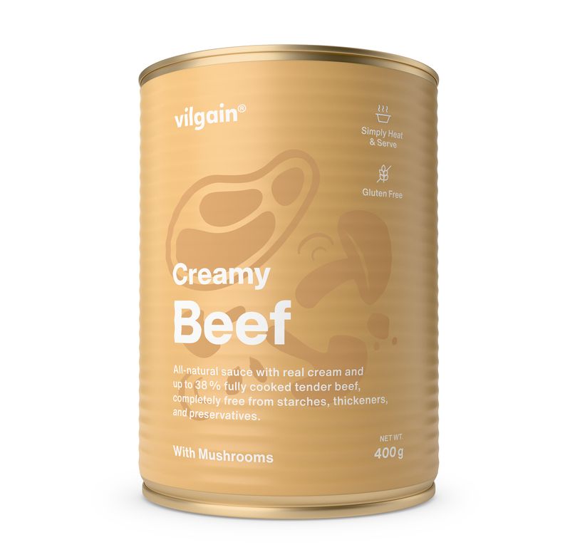 Vilgain Hovězí na houbách 400 g Obrázek