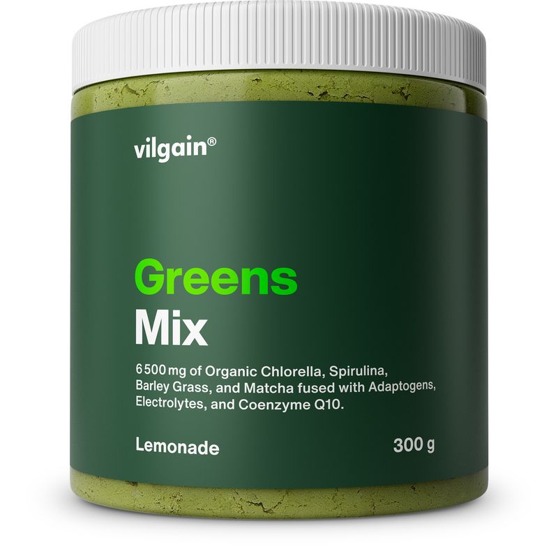 Levně Vilgain Greens Mix – limonáda 300 g