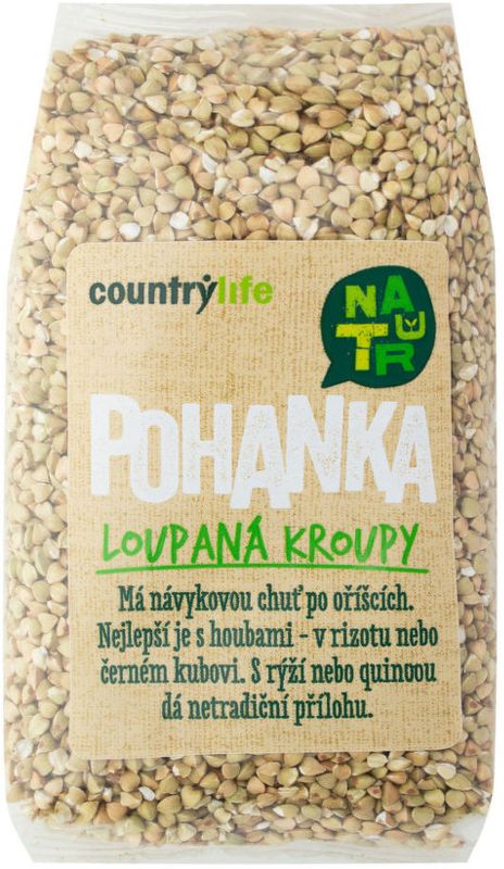 Country Life Pohánka lúpaná krúpy – 500 g