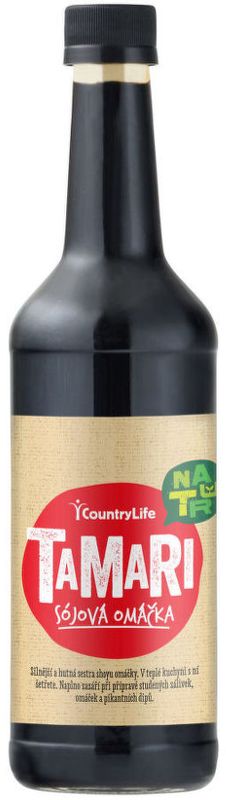 Levně Country Life Tamari sójová omáčka – 500 ml