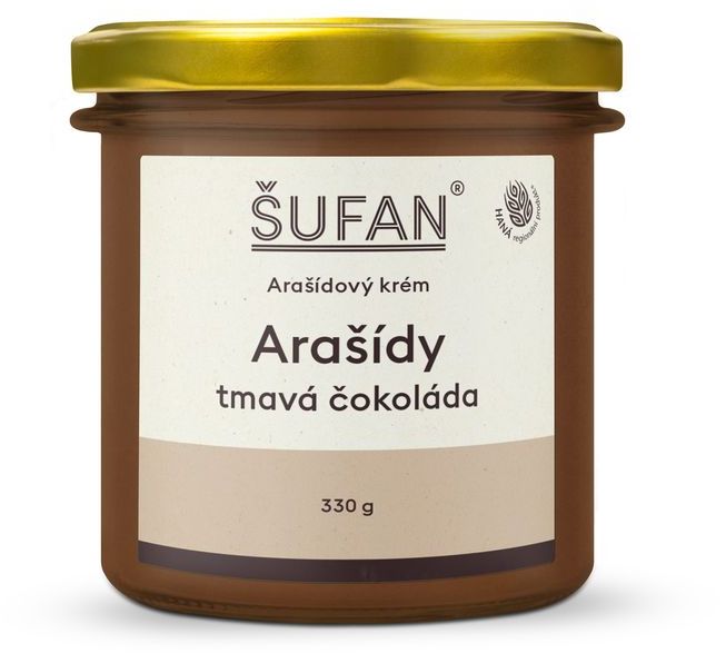 Šufan Arašidovo-čokoládové maslo – 330 g