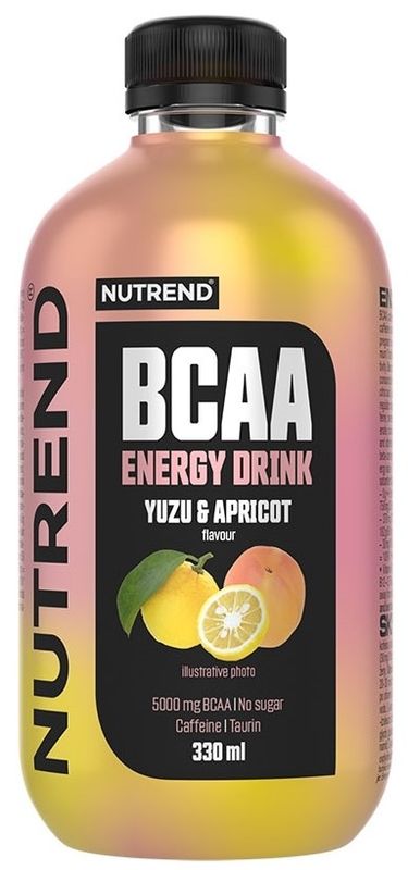 Nutrend BCAA Energy Drink – Yuzu/morela 330 ml