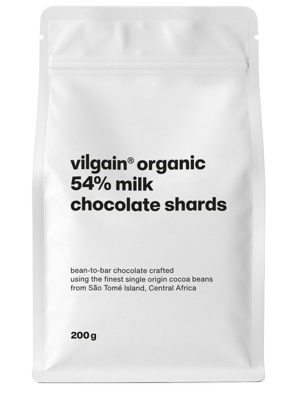 Vilgain Lámaná čokoláda BIO – 54% mléčná čokoláda 200 g