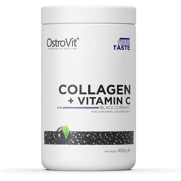 OstroVit Collagen + Vitamín C – čierne ríbezle 400 g