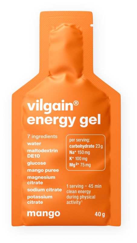 Levně Vilgain Energy gel – mango 40 g
