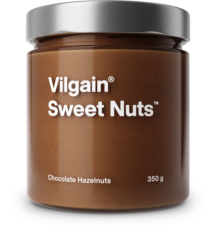 Vilgain Sweet Nuts lískové ořechy s čokoládou 350 g Obrázek