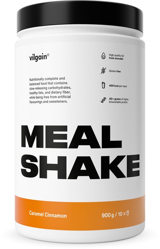 Vilgain Meal Shake Karamel se skořicí 900 g Obrázek