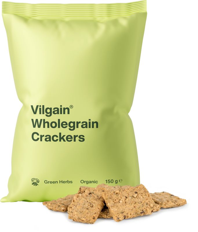 Vilgain Celozrnné krekry BIO –  10× bylinky 150 g