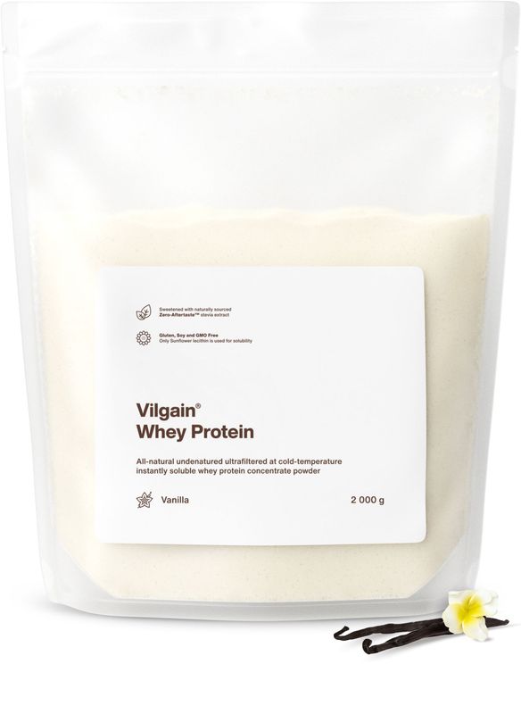 Vilgain Whey Protein vanilka 2000 g Obrázek