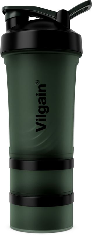 Vilgain Shaker Pro 2Go Dark jungle 450 ml + 150 ml + 100 ml