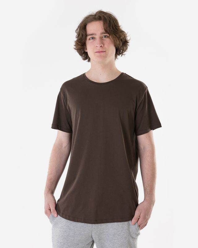 Vilgain Long Cut Organic Tee XS earth Obrázek