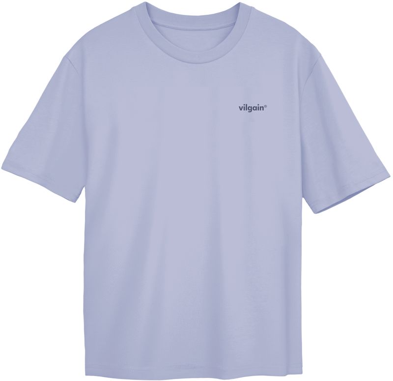 Vilgain Logotype Badge Tee – L Lavender