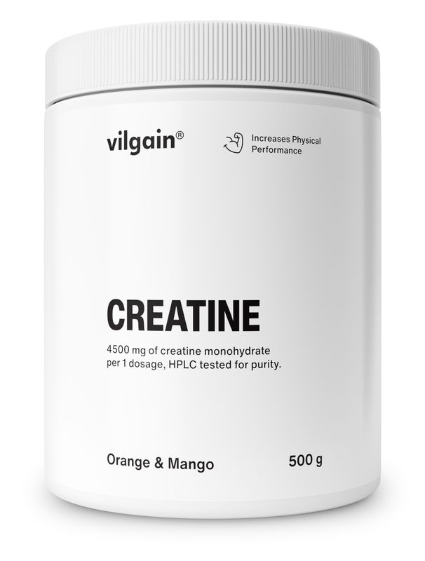 Vilgain Kreatin – Mango a pomeranč 500 g