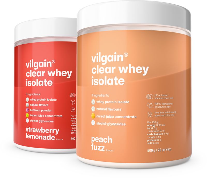 Vilgain Clear Whey Isolate 500 g double pack –