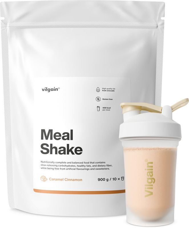 Vilgain Meal Shake Karamel se skořicí 900 g Obrázek