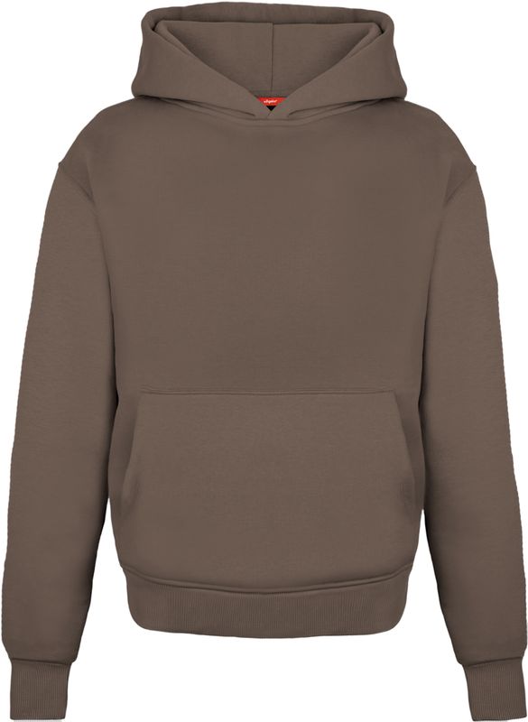 Vilgain Heavy Brushed Hoodie – S Chocolate Chip Obrázek