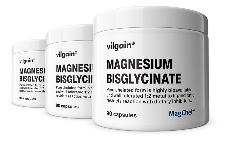 Vilgain Horčík bisglycinát –  3× 90 kapsúl Obrázek