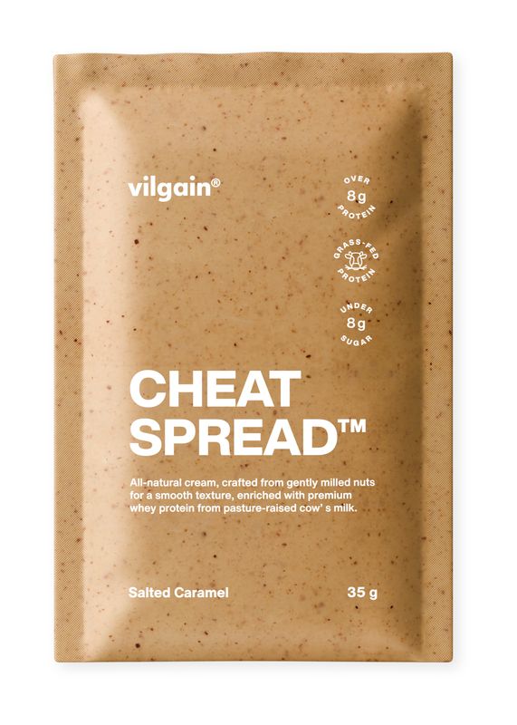 Vilgain Protein Nut Spread – 6× slaný karamel 35 g