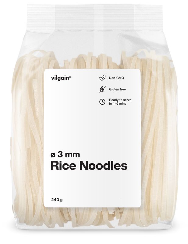Levně Vilgain Rýžové nudle – Ø 3 mm 240 g