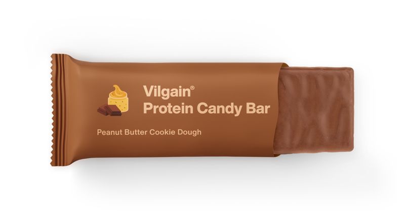 Vilgain Protein Candy Bar arašídové těsto na sušenky 60 g Obrázek