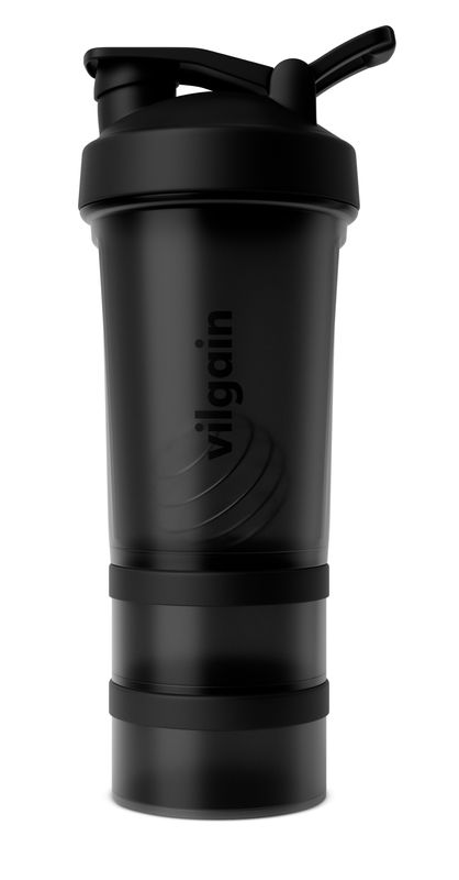 Vilgain Shaker Pro 2Go Dark jungle 450 ml + 150 ml + 100 ml Obrázek