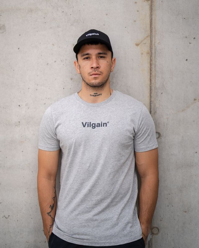 Vilgain Logotype T-shirt XL šedá Obrázek