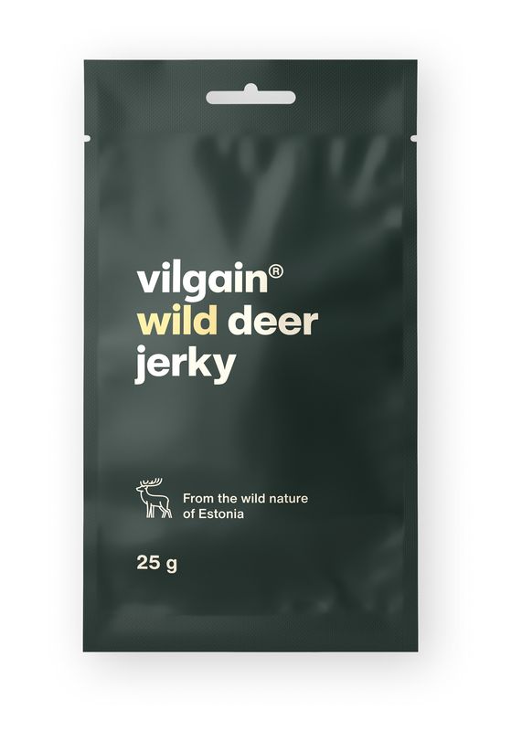 Vilgain Wild Jerky – Jelen 25 g