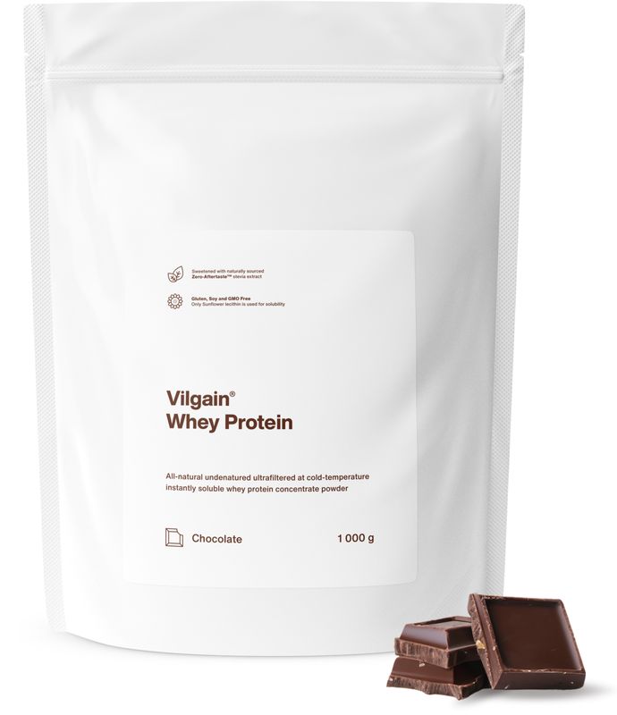 Vilgain Whey Protein čokoláda 1000 g Obrázek