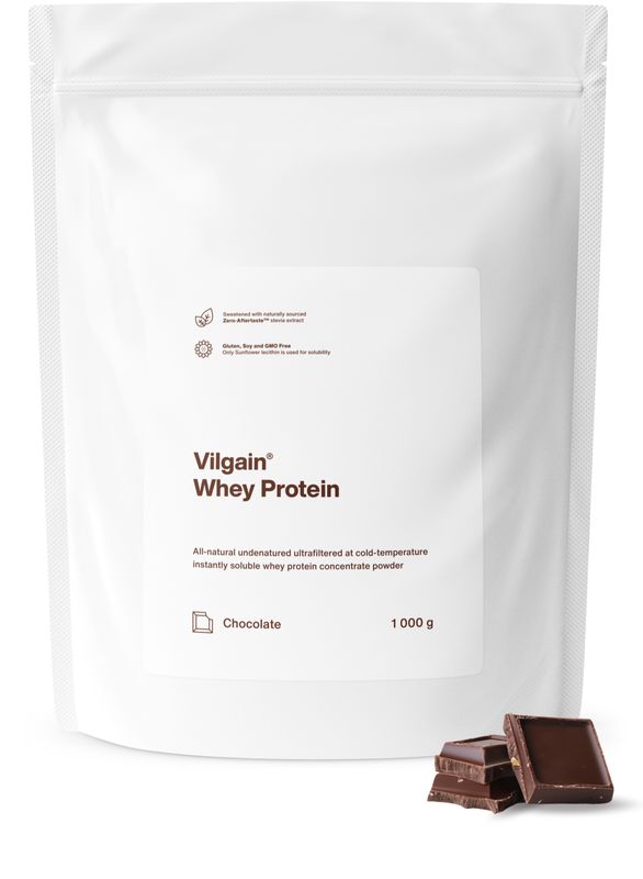 Vilgain Whey Protein čokoláda 1000 g Obrázek