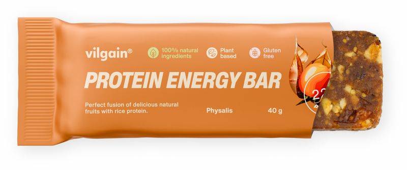Vilgain Plant Protein Energy Bar machovka 40 g