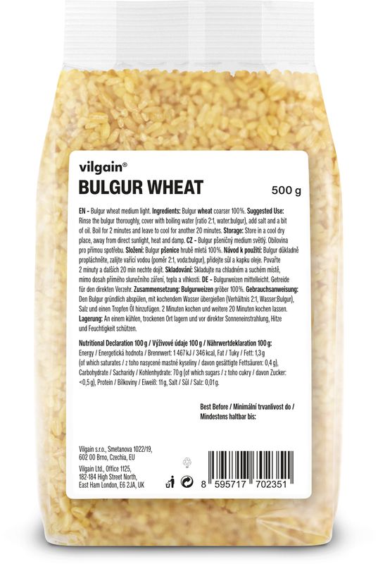 Levně Vilgain Bulgur – 500 g