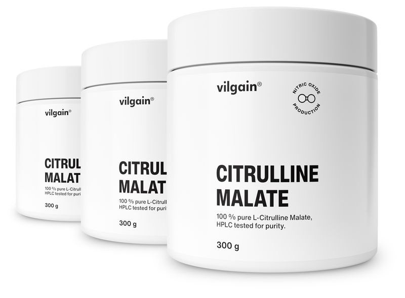 Vilgain Citrulin Malát – 3× 300 g