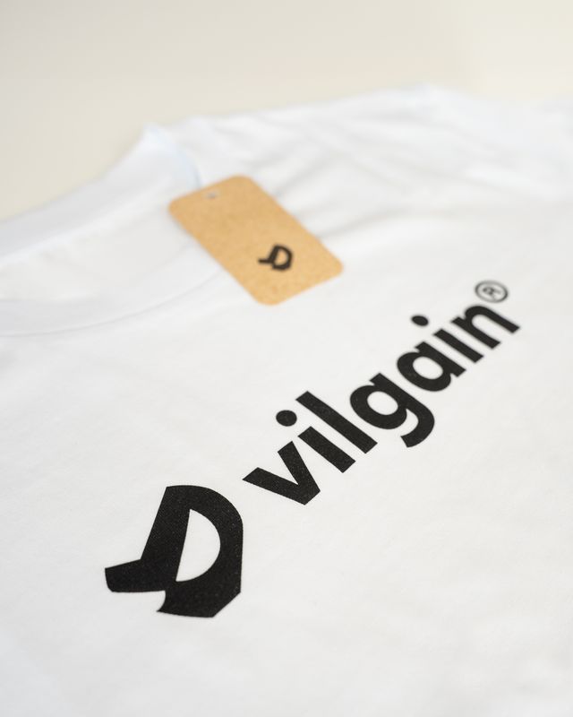 Vilgain Logo Tee XS White Obrázek