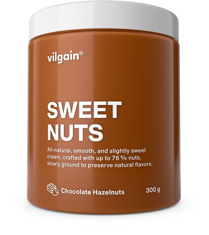 Vilgain Sweet Nuts – mogyoró csokoládéval 300 g akciós termékkép 1