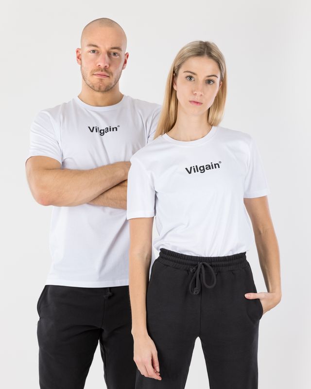 Vilgain Logotype T-shirt S Bílá Obrázek