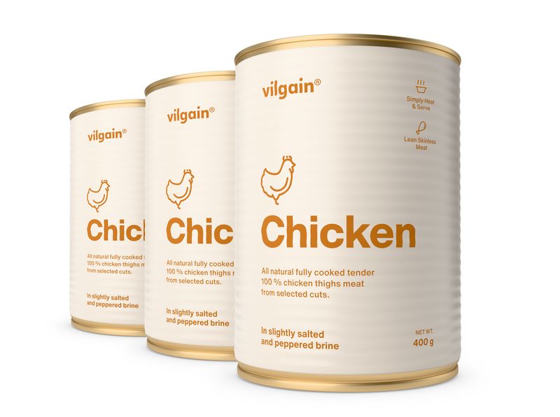 Vilgain R2E Kuřecí maso – 3× 400 g